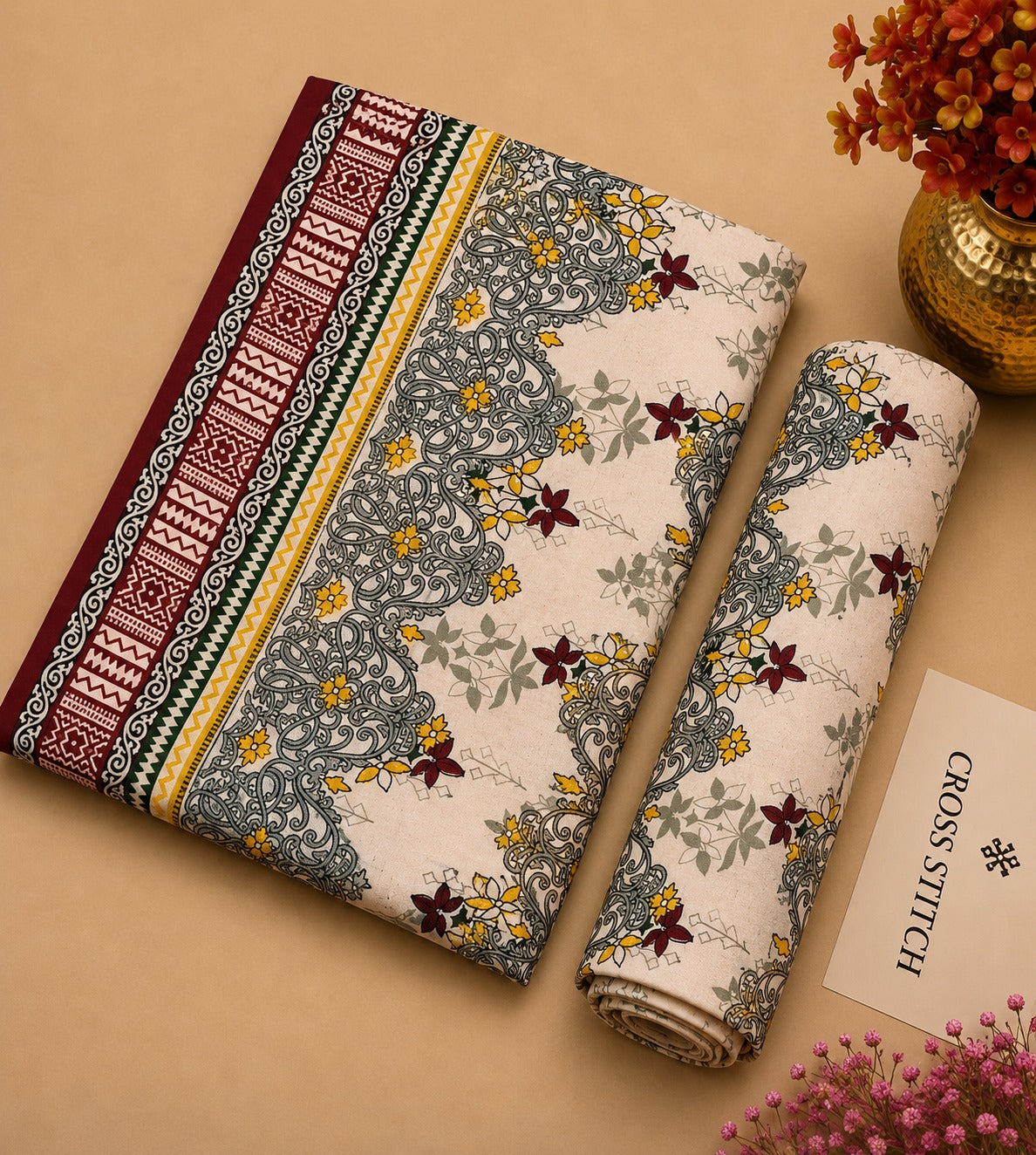 LAWN PRINTS – 2 PCS UNSTITCHED LW2-0A20